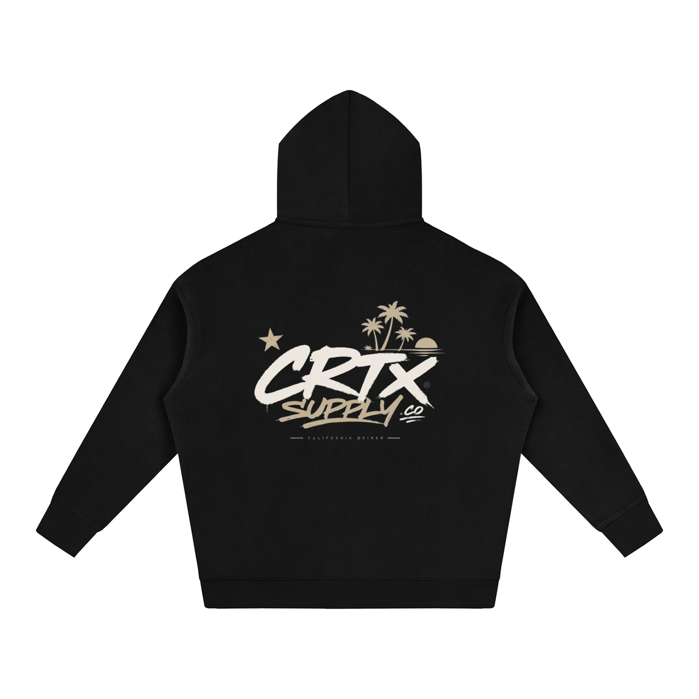 Oversize Fleeced Palm hoodie