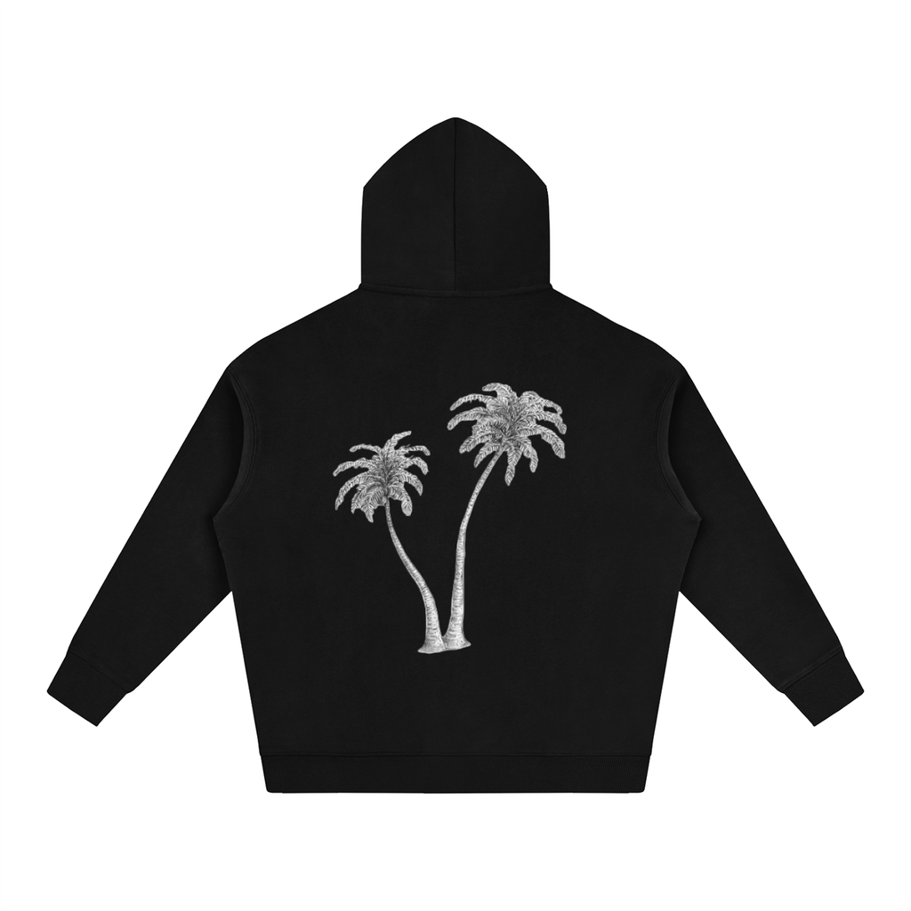 Oversize black CRTX hoodie