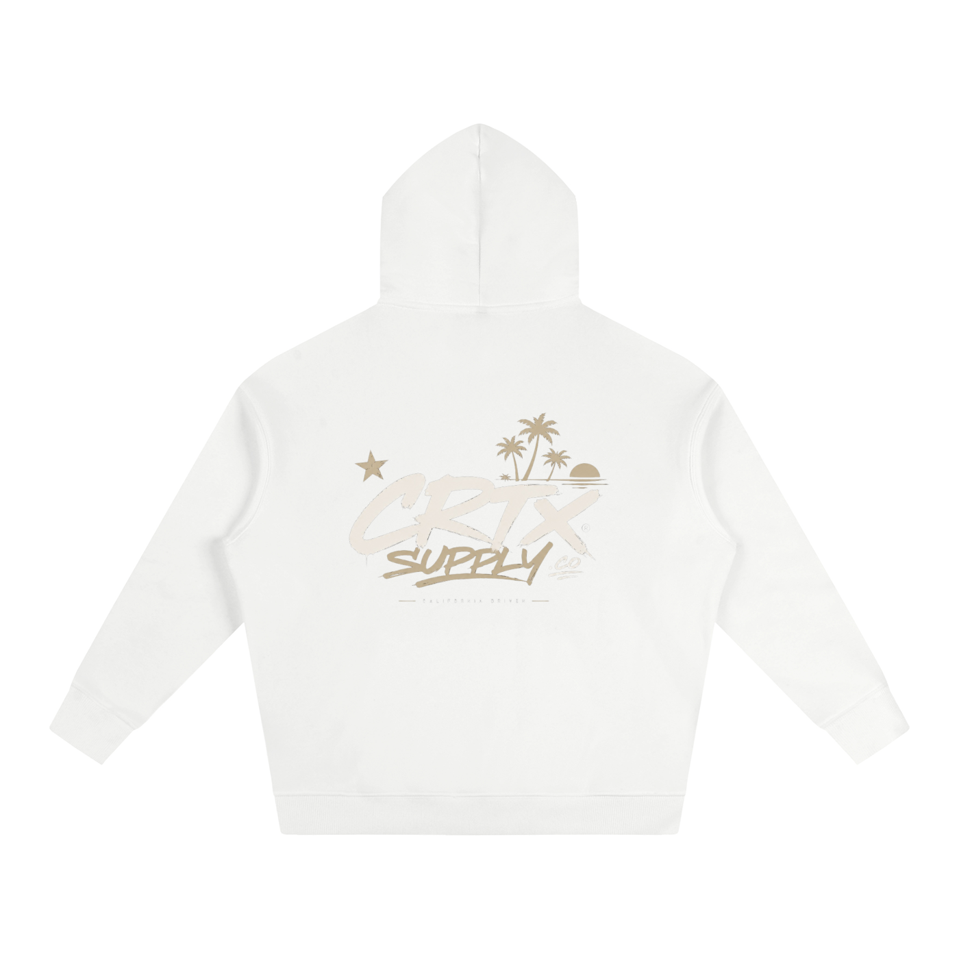 Oversize Fleeced Palm hoodie